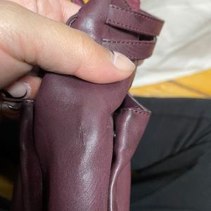 burgundy button buckle boots